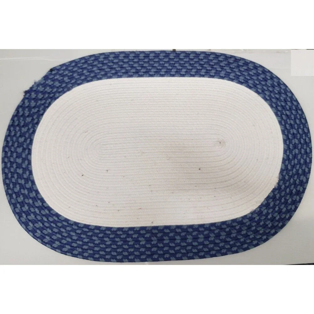 Oval Braided Kitchen Accent Rug (20